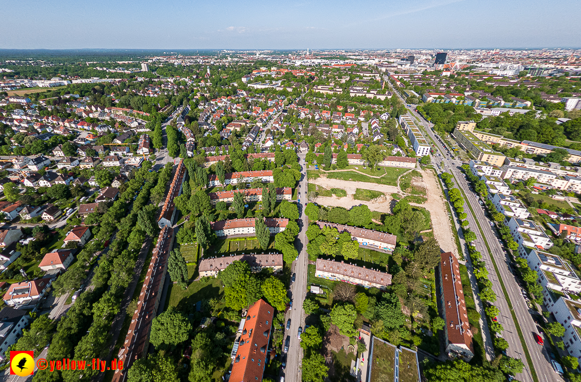 22.05.2023 - Neubau in der Maikäfersiedlung in Neuperlach und Berga am Laim